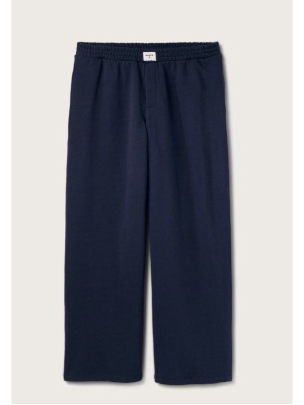 Women's High-Rise Boxer Sweatpants - Parke x Target Navy Blue XL
